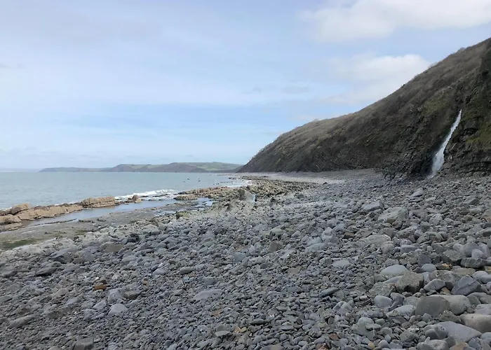 Cotts Cabin - Welcombe - 2 Min Walk To Pub